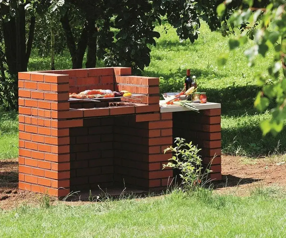 grill murowany ogrodowy budowa
